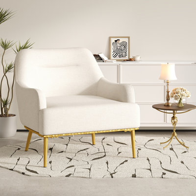 Fauteuil d'appoint Virelli Modern Chenille