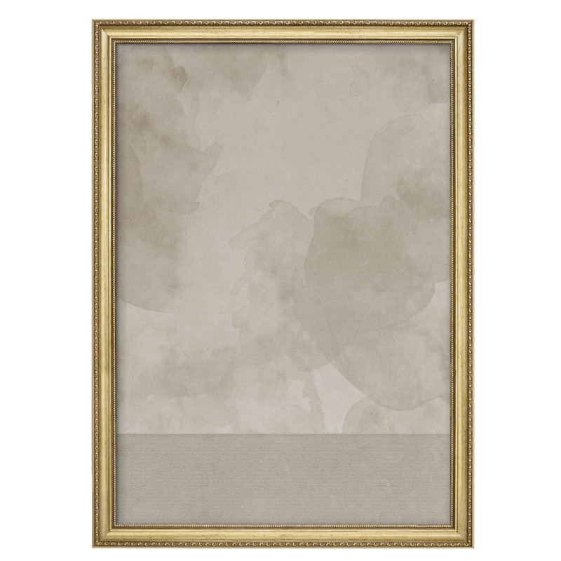 Décoration murale encadrée minimaliste, abstrait, contemporain, tonal rustique, Non