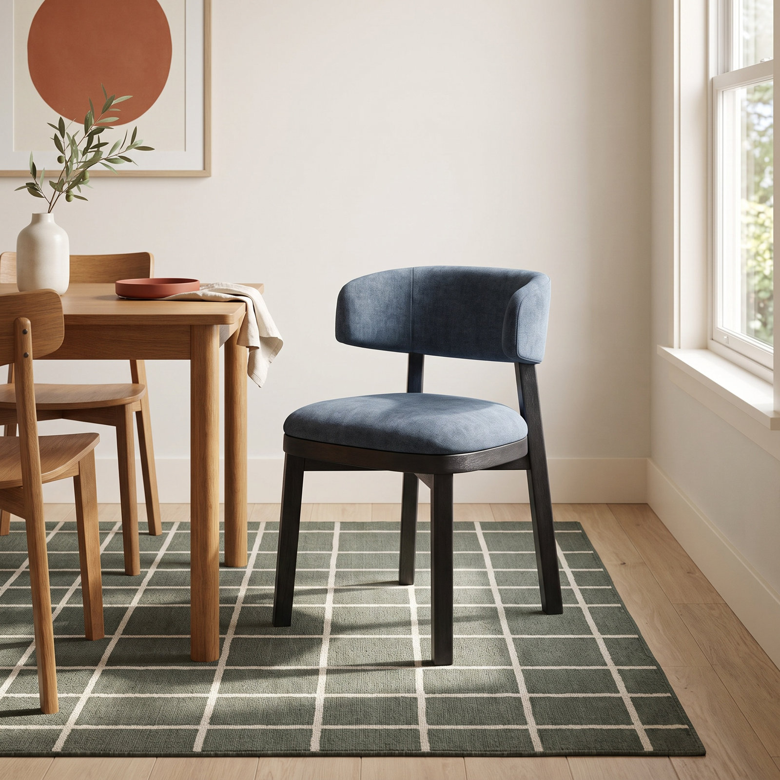 Pacey Side Chair, Blue