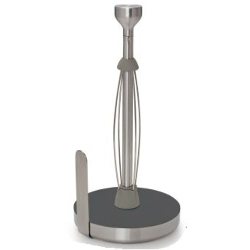 Kitchenaid Gourmet Paper Towel Holder, Charcoal, 13.15" H x 6.61" W x 6.61" D, Gray