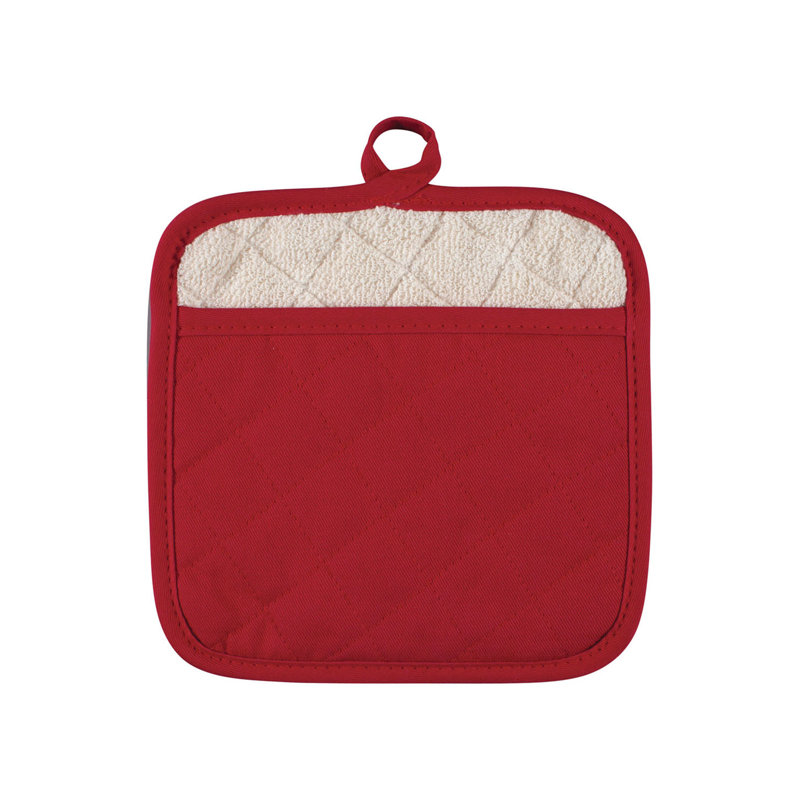Poignée 100% coton KAF Home, Cerisier