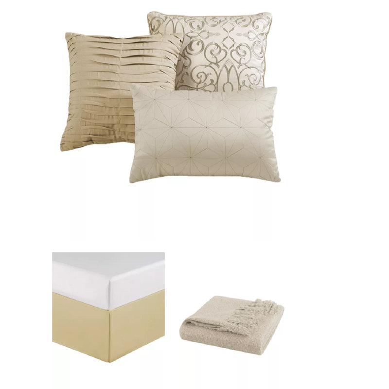 Polyester Geometric Shapes Comforter