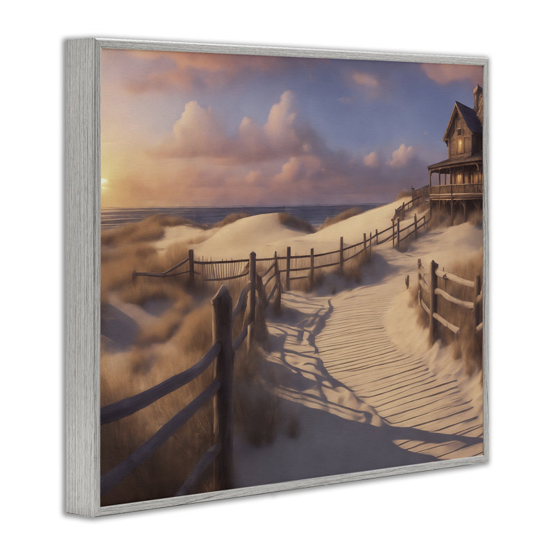 «Hampton Dunes», estampe numérique de Noah Bay, Estampe numérique Farmhouse, H 24 po x l 30 po