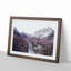The White Mountains of New Hampshire in Abstract - Picture Frame Graphic Art Print-55769363-55769362