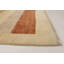 Tapis de surface en laine 4 pi x 6 pi 2 po one-of-kind noué la crème Schwerin