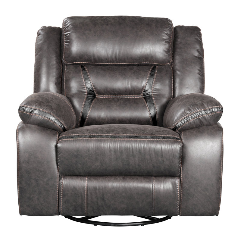 Fauteuil inclinable manuel Wallart, gris