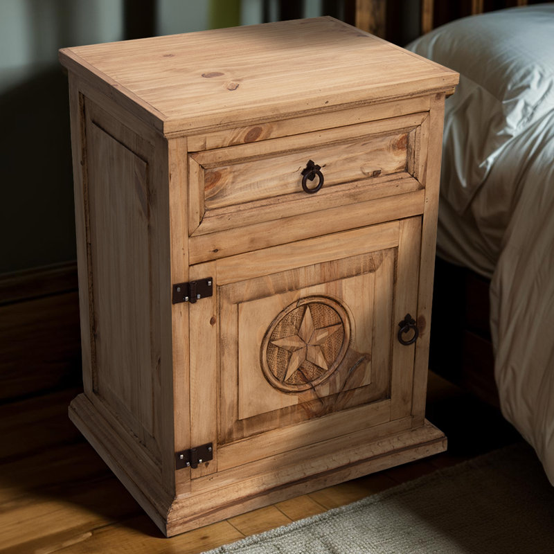 The Kodah Nightstand, Beige