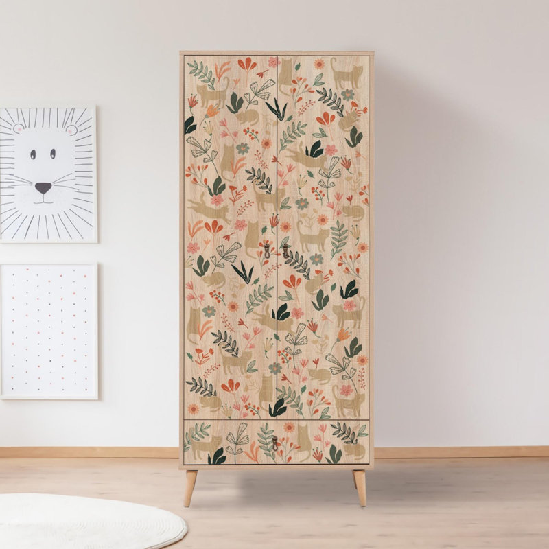 Soha Manufactured Wood Wardrobe