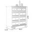 Armoire d'appoint en bois manufacturé noir massif-869615456
