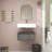 Alysa 24" Wall-Mounted Single Bathroom Vanity Set-71095536