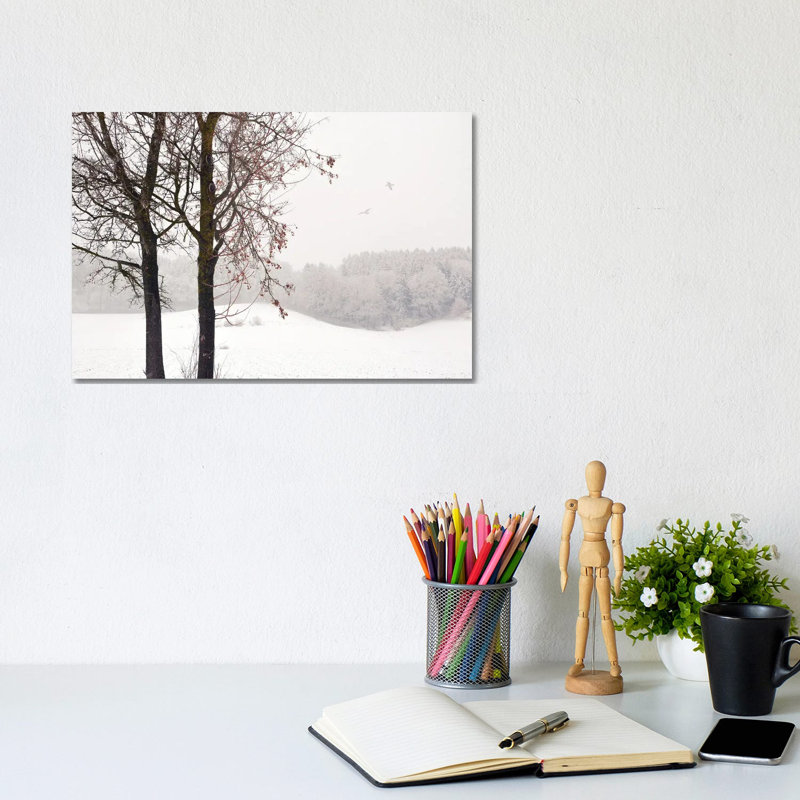 Winter Idyll 1 Piece Wrapped Canvas Wall Art, 20.32 cm H x 30.48 cm W