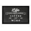Coffee & Wine by Amanda Murray - Print on Canvas-42151351-89230070