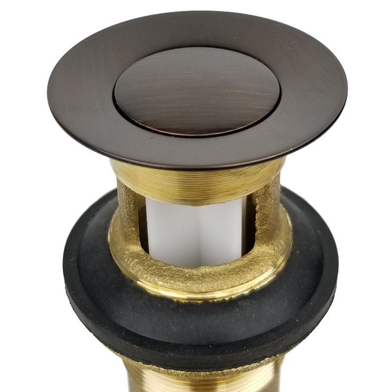 2'' W Pop-Up Yes, Brushed Bronze