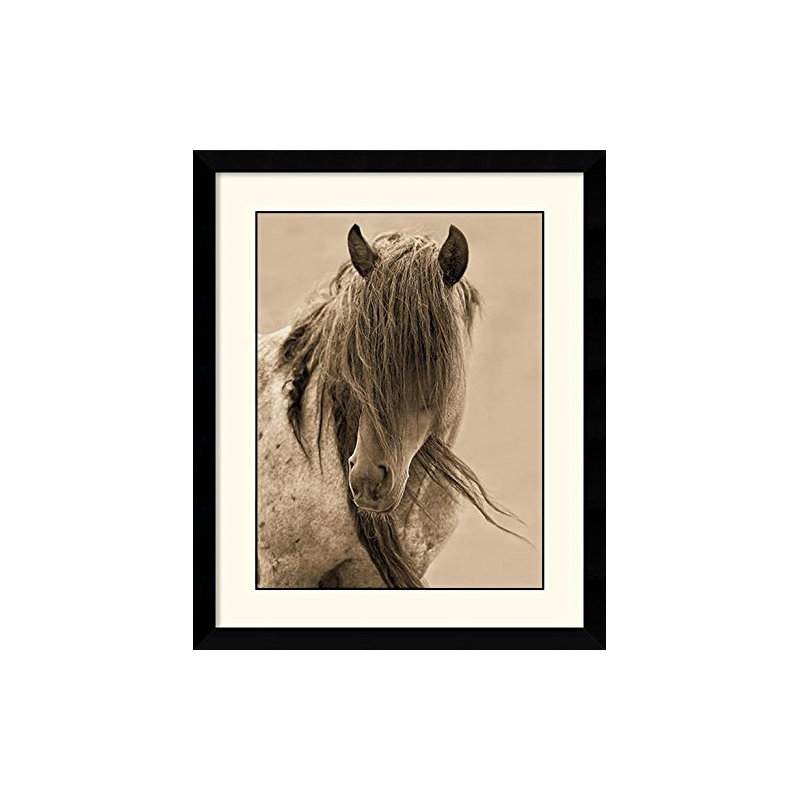 « freedom », reproduction de photo sur bois encadrée