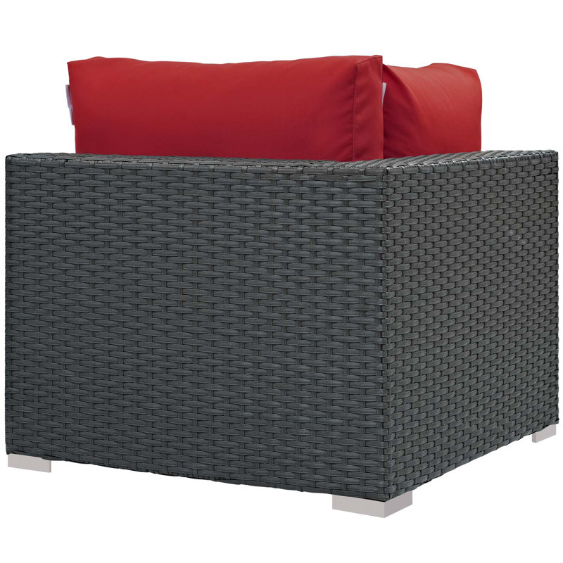 Patio d'extérieur Modway Sunbrella, Gris