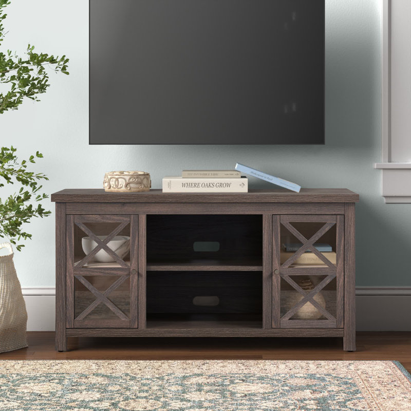 Colton TV Stand for TVs up to 55", Alder Brown