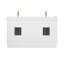 Ensemble de meuble-lavabo double 60 po Gavino-458687467-458687466