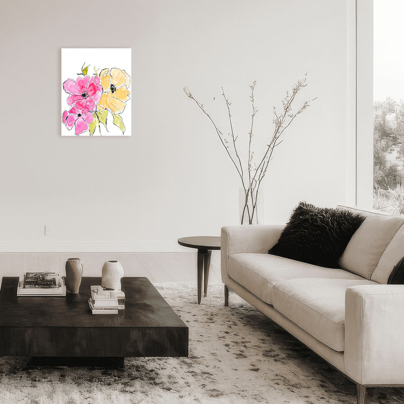Nature Inspired Flowers for Mother by  - Picture Frame Graphic Art, 30" H x 24" W x 1.5" D, Wrapped Canvas, Does Not Apply