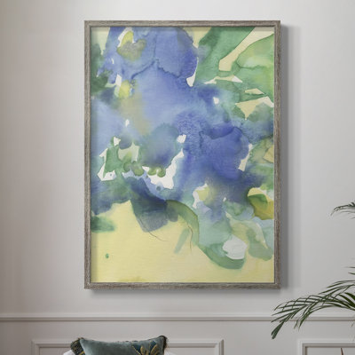 Fanciful Flora II Framed Print - Solid Wood