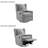 Hudak Swivel Reclining Glider-1416315834