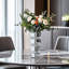 Vase de table à fleurs en miroir