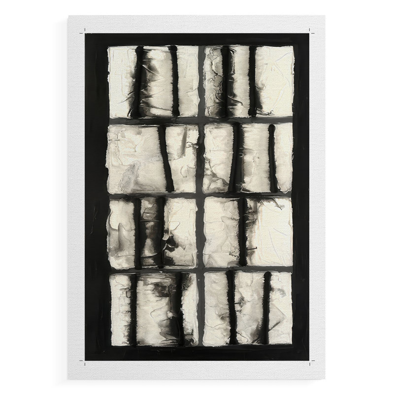 Linear Entropie II - Impression sur toile seulement - non encadrée, H 18 po x l 12 po
