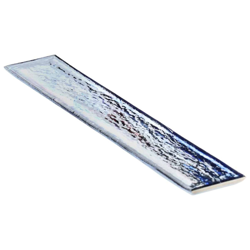Komorebi 2x12 Brick Polished Glass Subway Tile