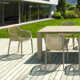 Farrah 39.37'' Rectangular 8 - Person Outdoor Dining Set