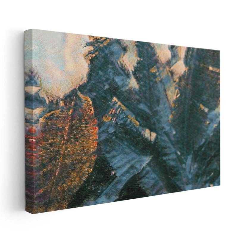 Cabana View Monet I - reproduction d'art sur toile, H 16 po x l 24 po