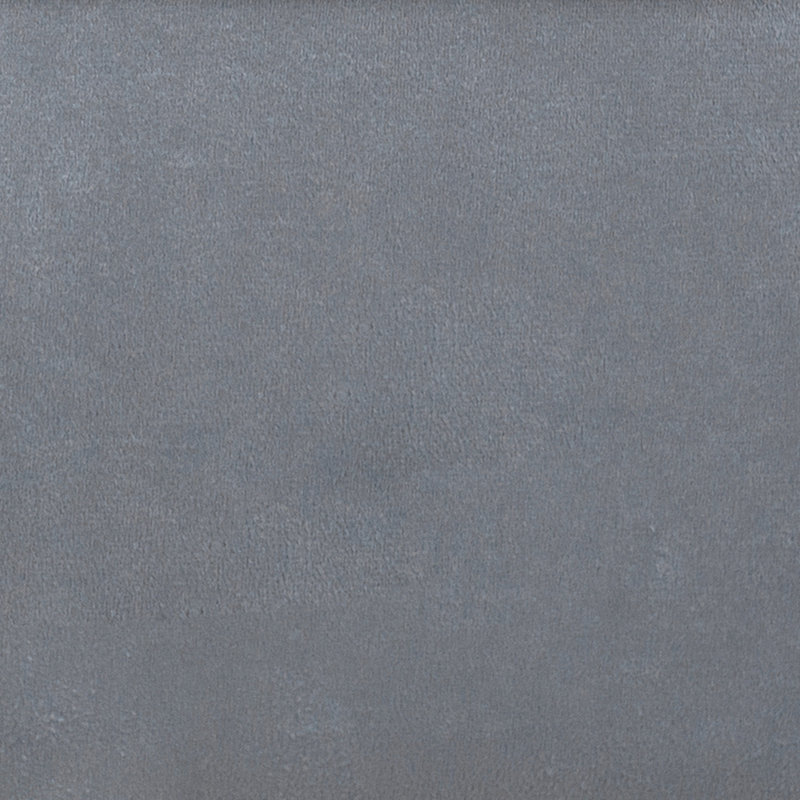 Banc de rangement moderne avec pouf rembourré, Grey, Grey