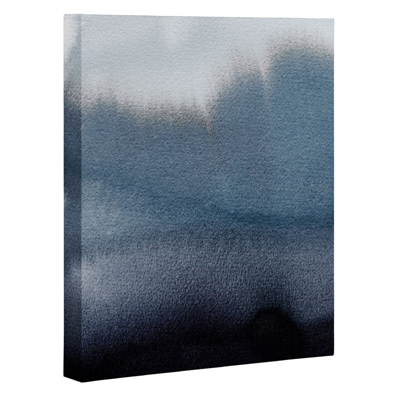«In Blue», reproduction, Toile tendue, H 20 po x l 16 po x P 2 po, Pas de tapis