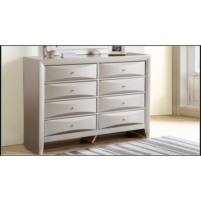Commode argentée Marilla G1503-D