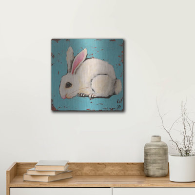 «The Bunny» par Lucia Stewart sur métal
