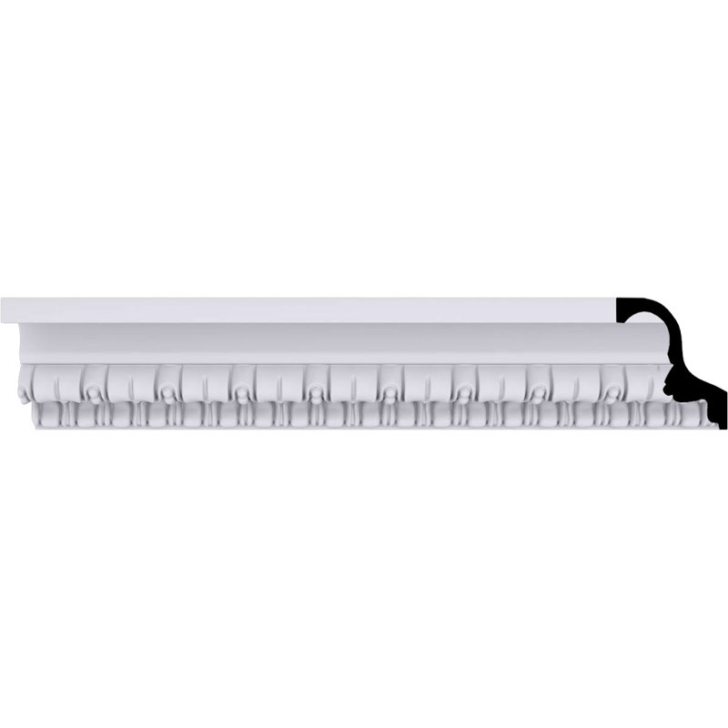 Moulure à couronne 4 H 3/4 po x P 4 po x P 6 1/8 po x L 94 1/2 po