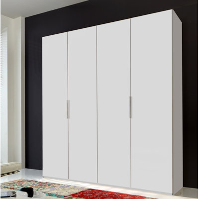 Aelia 4 Door Manufactured Wood Wardrobe