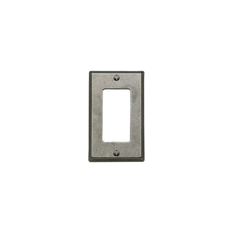 Decora Style Switch And Receptacle Cover, 4.56" H x 2.75" W x 0.31" D, White Bronze Dark