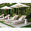 Ensemble de chaises longues Caggiano