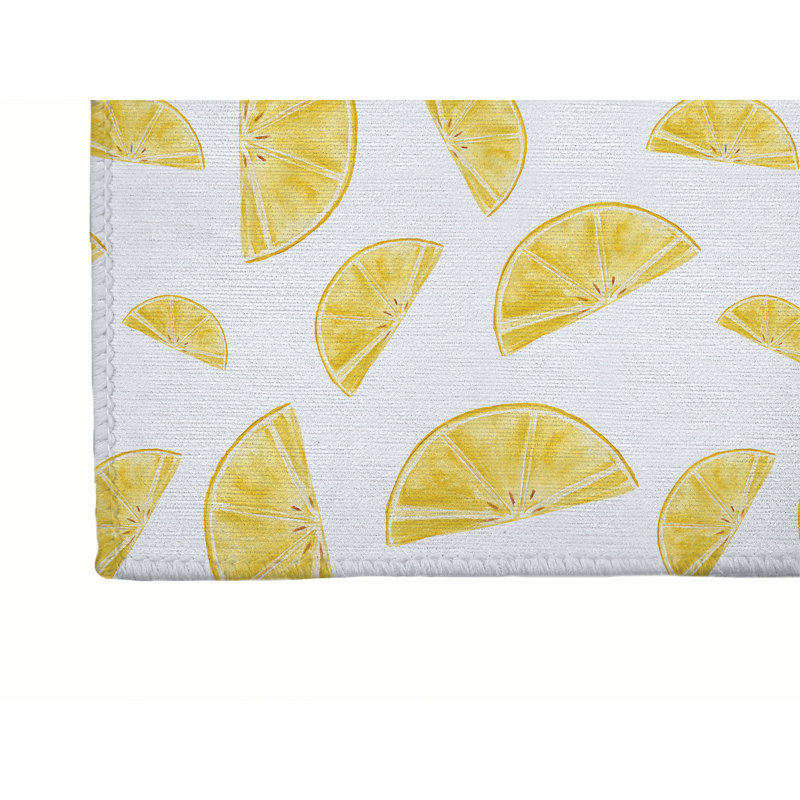 Tapis de bureau léger Summer Summer, L 60 po x P 84 po, Blanc