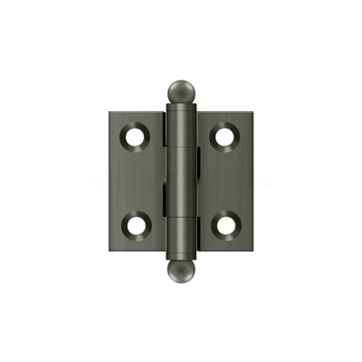 Deltana CH1515U3 1-1/2" x 1-1/2" Hinge, w/ Ball Tips in Polished Brass Pair