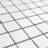 Metro 1" Square Matte White 10-3/4" x 11-3/4" Porcelain Mosaic Floor and Wall Tile