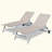 Mayrelin Outdoor Metal Chaise Lounge Set-832677746