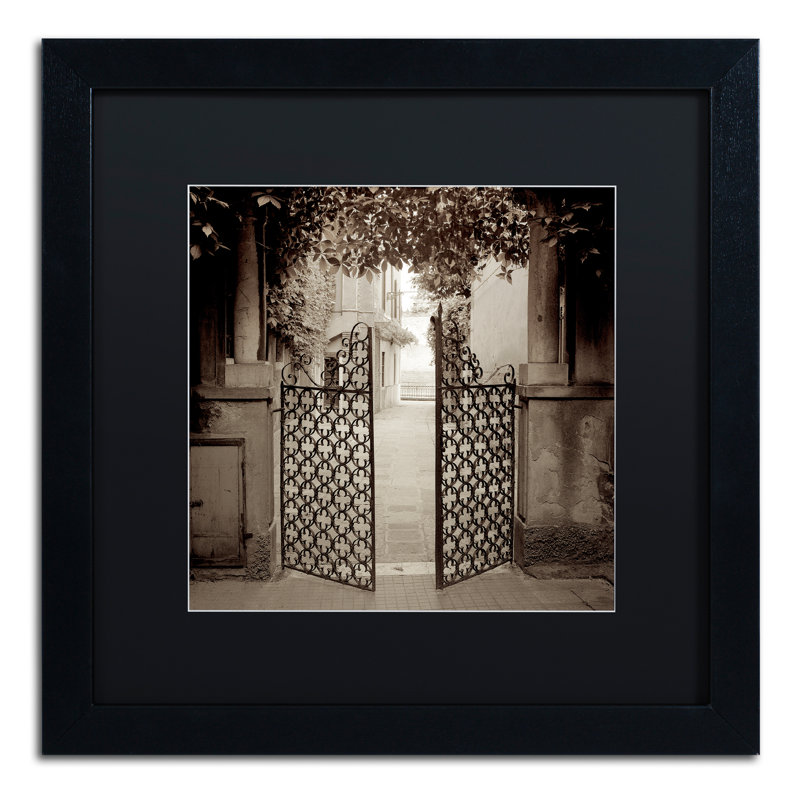 Alan Blaustein, «Venezia V», reproduction de photo encadrée, Noir, H 16 po x l 16 po x P 0,5 po