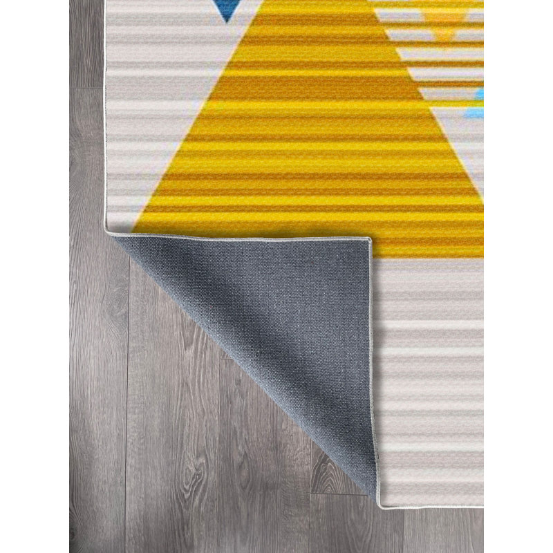 Tapis en coton Deonte, Rectangle 3 pi 11 po x 5 pi 11 po