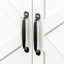 Armoire décorative 4 portes avec 4 portes et 4 tablettes ouvertes -2054167249