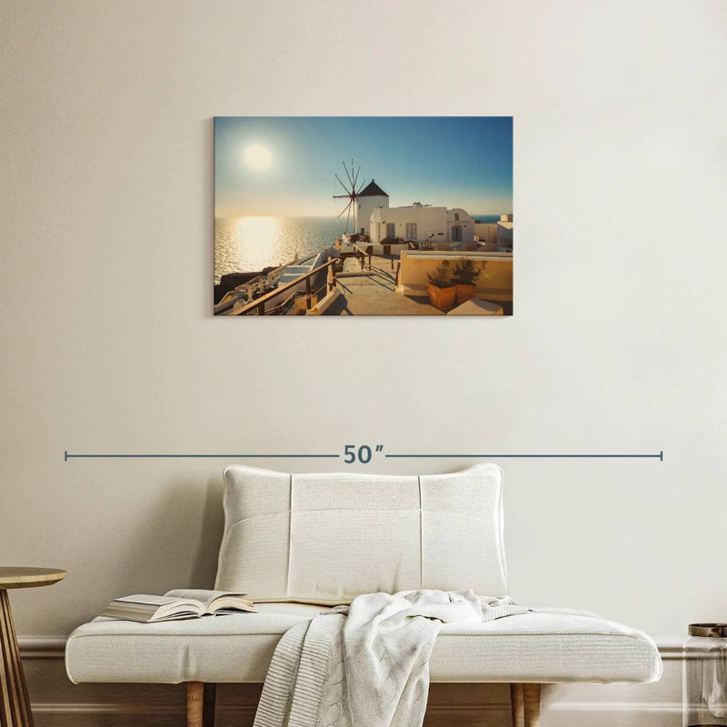 Gillard Coastal Santorini View, H 20 po x l 30 po