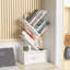 Bibliothèque Tree avec tiroir, bibliothèque en bois d'ingénierie à 4 niveaux, tablette de rangement peu encombrante pour la chambre à coucher, le salon et le bureau personnel-133225726-133225732