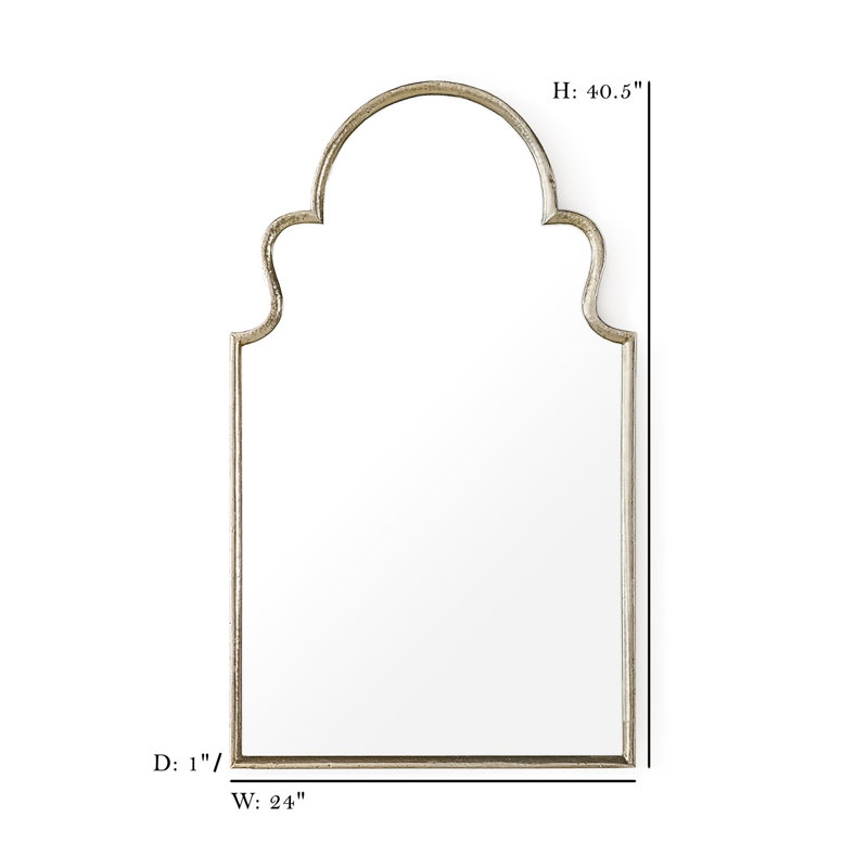 Juno Arch Metal Wall Mirror