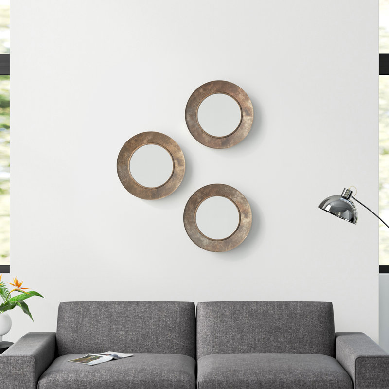 Abdi Metal Flat Wall Mirror