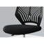 Siège réglable ergonomique - filet noir, rembourrage confortable, option pivotante Mobilier de bureau contemporain ergonomique, noir et rotatif