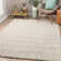 Bierce Wool Geometric Area Rug in Beige